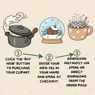 Step-by-step guide to purchasing winter clipart.